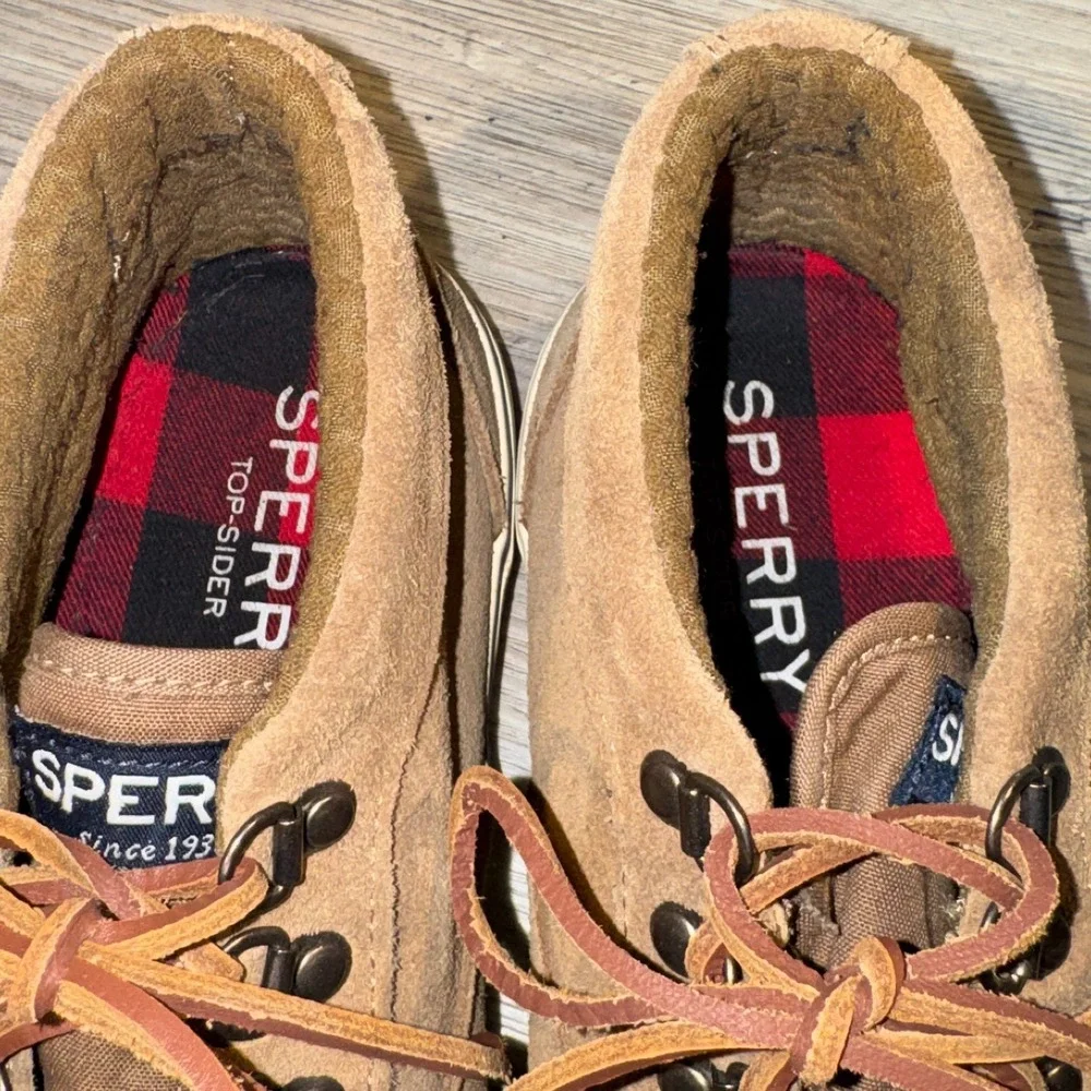 Sperry‎ Striper Storm Chukka Men's Sz 9 Waterproof, Suede Tan Boots, STS19888